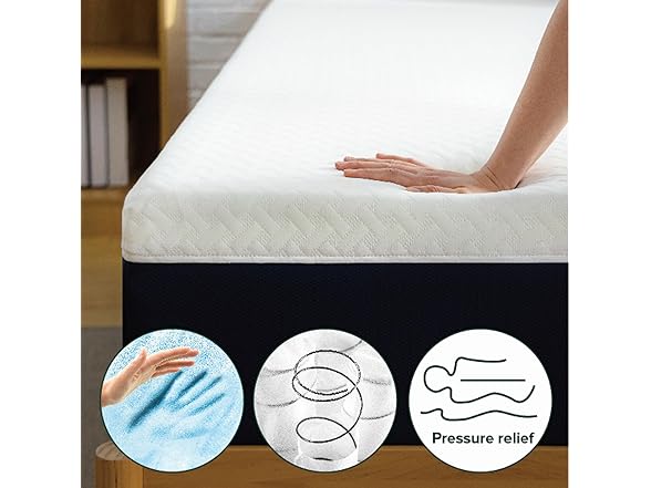 ZINUS 10" King Cooling Comfort Hybrid Mattress