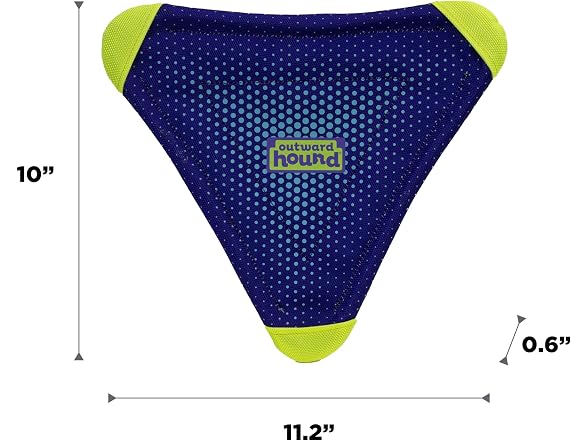 Outward Hound FlyFetch Flyer Dog Toy, Lightweight