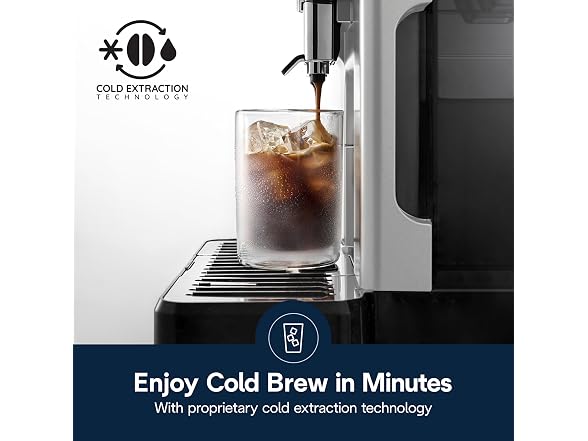 De'Longhi Eletta Explore Espresso Machine w Grinder, Frother