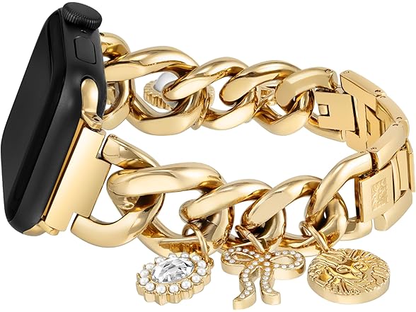 Anne Klein Fashion Chain Bracelet for Apple Watch