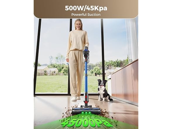 SVHT Lightweight Cordless Vacuum, Blue