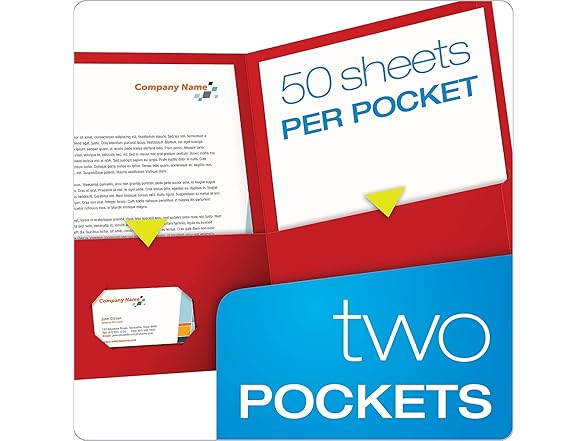 Oxford 57511 Twin Pocket Folders