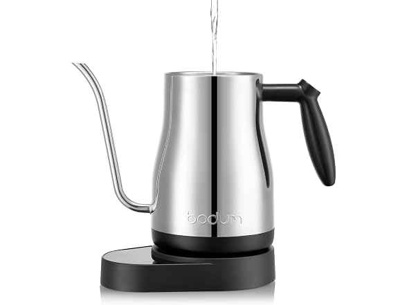 Bodum 34 oz Bistro Gooseneck Electric Water Kettle