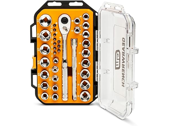 GEARWRENCH 36pc 3/8" Mechanics Tool Set