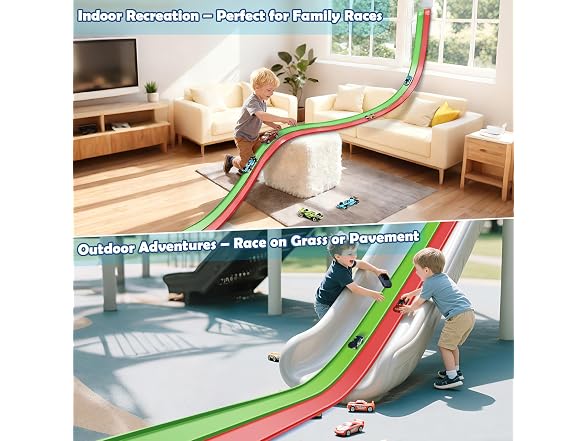 Flex Tracks 15 Ft Starter Race Track Set