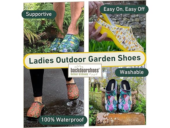 Backdoorshoes Waterproof Premium Garden