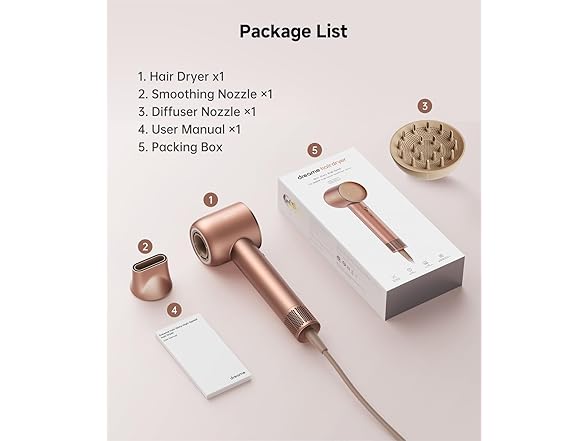 DREAME Hair Glory Combo High-Speed Hair Dryer