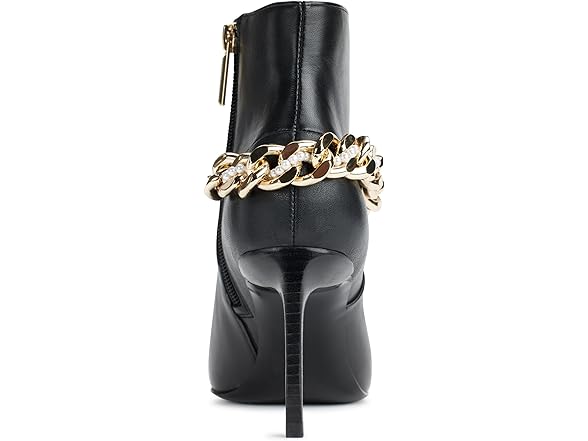 KARL LAGERFELD Women's Sambra Chain Ankle Booties