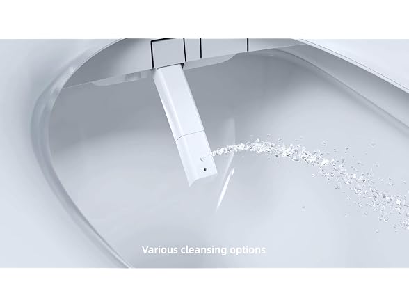 Smart Toilet Bidet Euroto Luxury Elongated for Bathroom Bowls