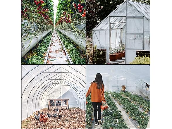 VEVOR Greenhouse Film 16 x 28 ft