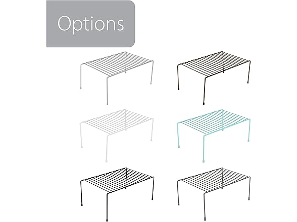 Smart Design Cabinet Storage Shelf Rack