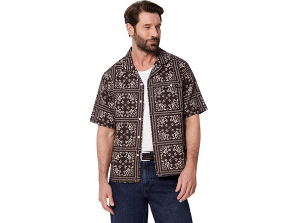 Dark Maroon Bandana Pattern