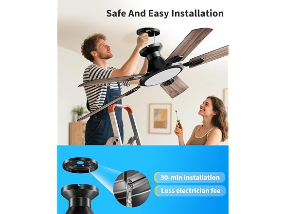 TCL 52 Low Profile Ceiling Fan w/ Light - Gallery 7
