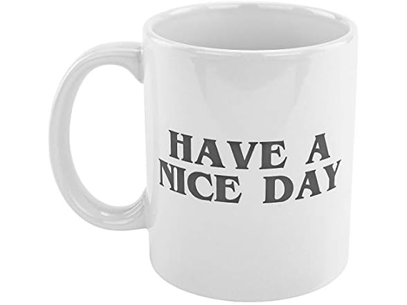 Fairly Odd Novelties Have A Nice Day + Middle Finger 11oz