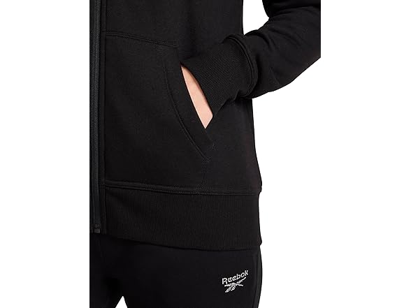 Reebok Womens Rhinestone FullZip Hoodie