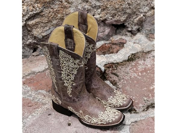 Corral Boots Women's Brown Square Toe We