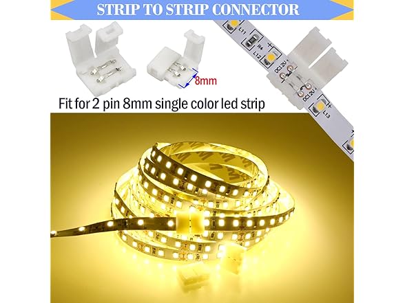 2 Pin LED Strip Connector Kit