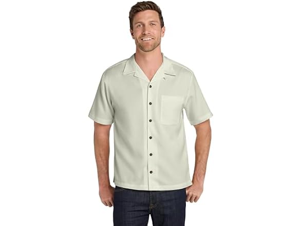 Port Authority Men (XL) Casual Open Collar Shirt