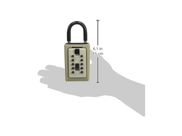 Kidde Lock Box, Padlock, 3 Keys
