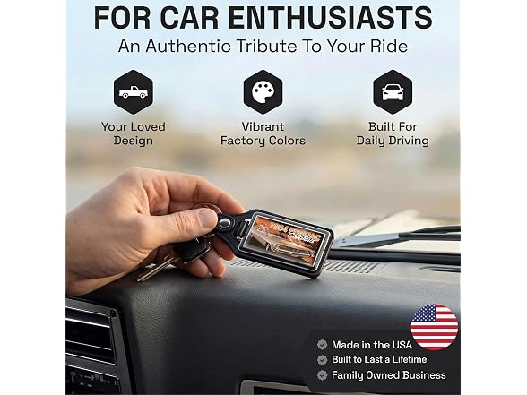 Brotherhood Car Key Chain for Pontiac - Ring