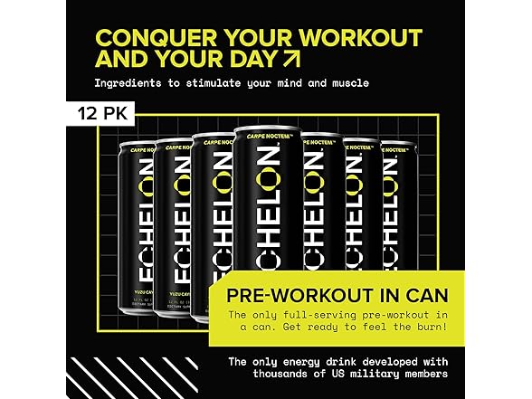 Echelon Yuzu Cayenne Energy 12pk