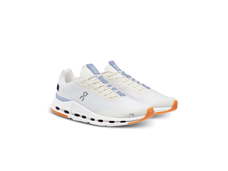 On Running Cloudnova Form Women's Shoes White/Heather Size 6.5