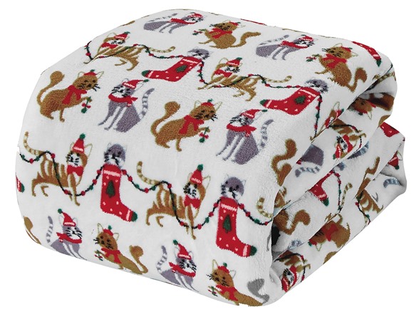 White Christmas Cats