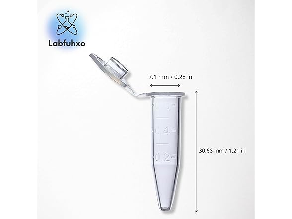 0.65mL Microcentrifuge Tubes 500pk