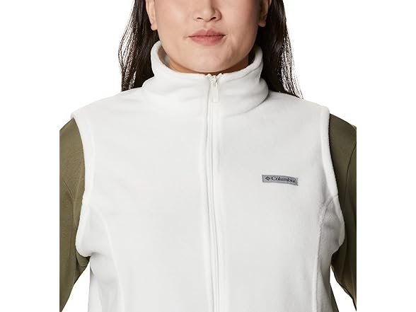 Columbia Womens Fleece Vest Salt (XL)