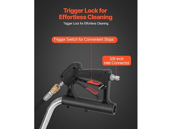 VEVOR Pressure Washer Surface Cleaner, 24in