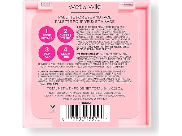 wet n wild Pampered Palette for Eye & Face