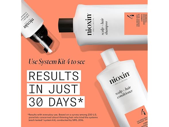 Nioxin System 4 Scalp + Hair Thickening Shampoo
