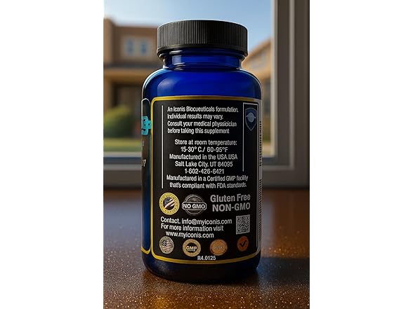 iconis biosceuticals Migraine Relief, Quad-Formula 