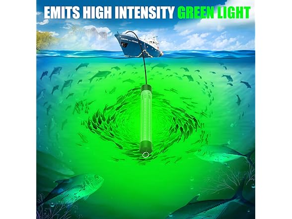Crtbelfy Underwater Fishing Light