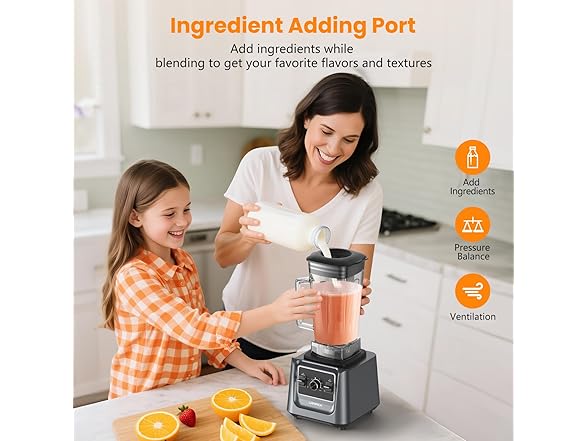 2000W High-Speed Countertop Blender