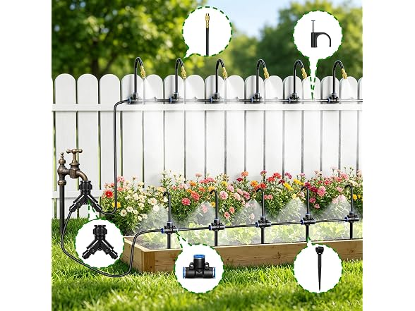 Thiswing 200FT Irrigation System Kit