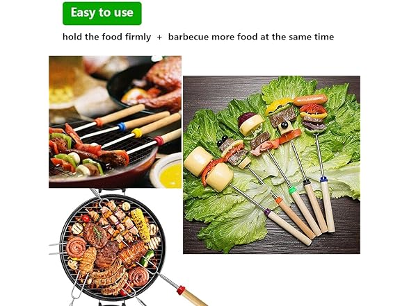 MMCMDD Double Metal Skewers (8pcs)