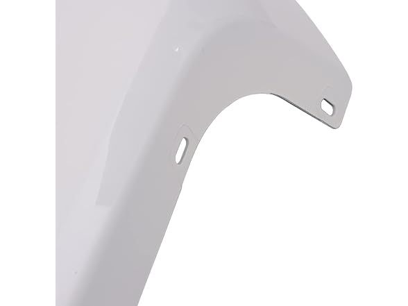 LABFROMARS Rear Bumper End Cap W/O Sensor White