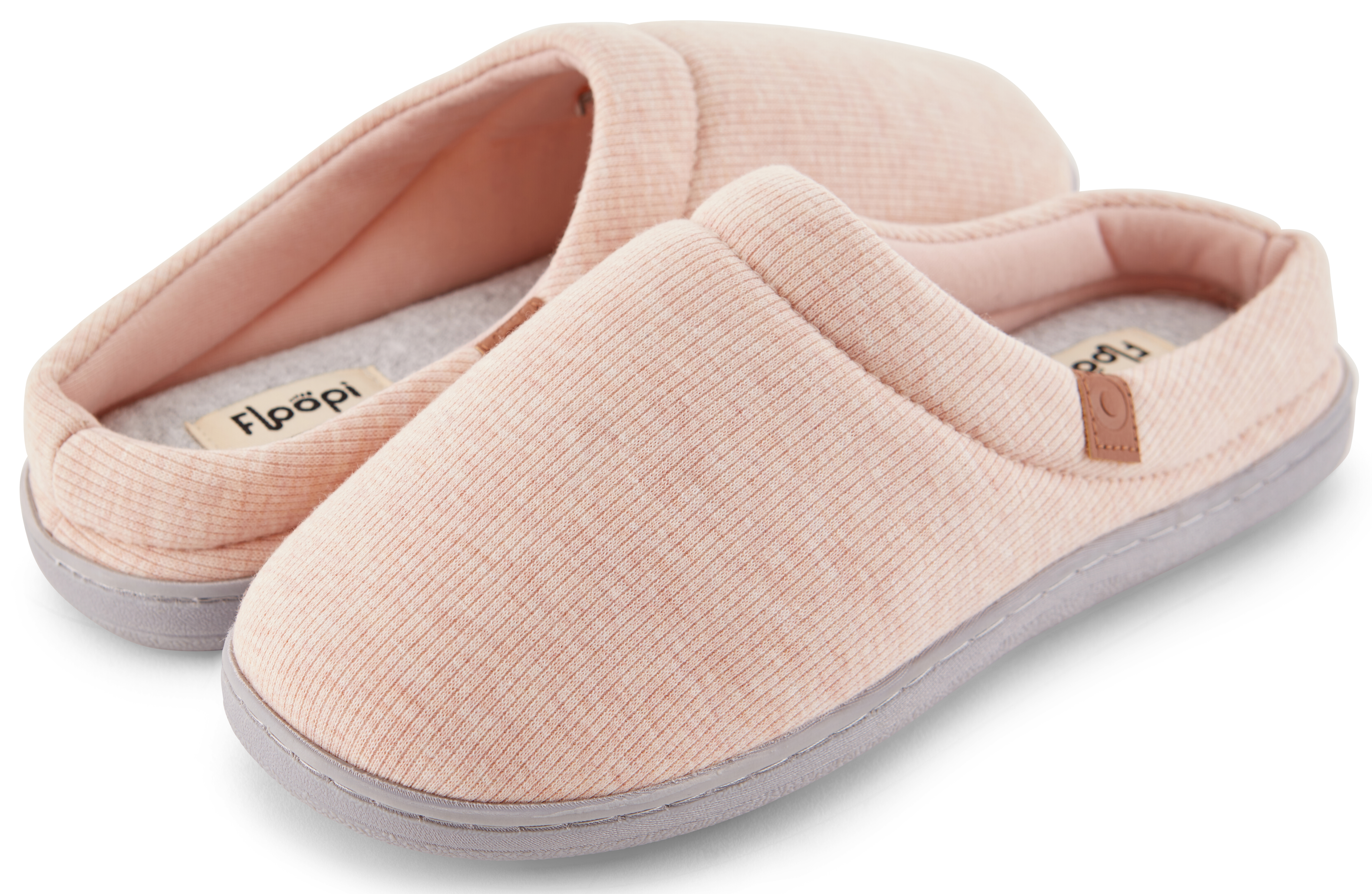 Floopi Womens Sydney Ribbed Knit Clog Slipper - Gallery 13