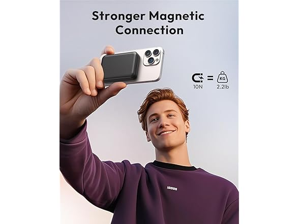 10,000mAh Magsafe 15W Wireless Powerbank