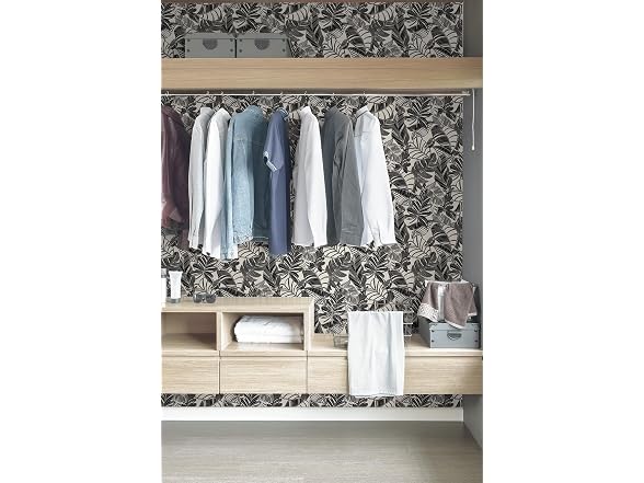 Pindo Wood Cut Palm Stick Wallpaper
