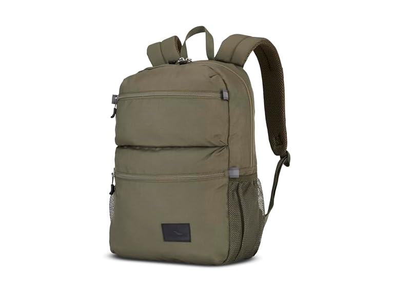 High Sierra Everclass Backpack - Travel or Work Laptop Bookbag with 360° Reflectivity, Dual Water Bottle Pockets & Fits Laptops Up To 15.6”, One Size, Olive