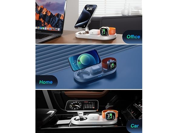 moencase Foldable 3-in-1 MagSafe Stand