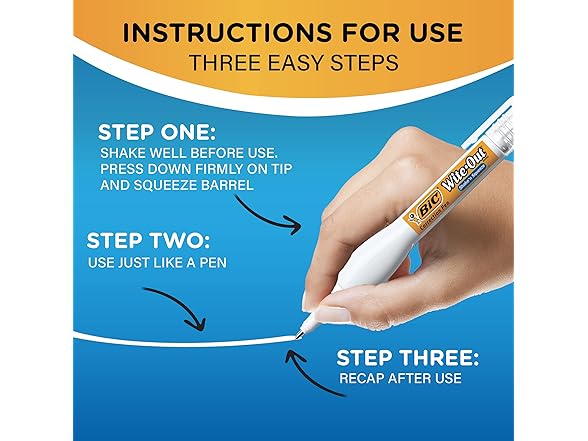 Wite-Out Brand Shake 'n Squeeze Correction Pen