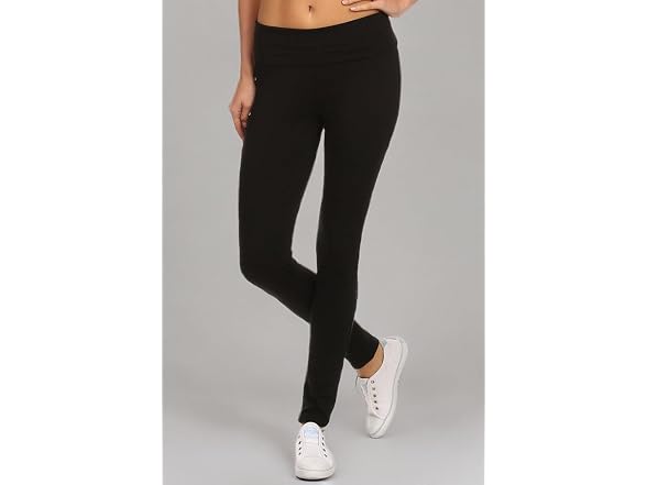 Mopas Women (S) Yoga Fold Over Solid Leggings