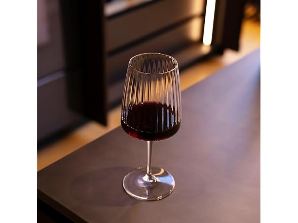 Bormioli Rocco Exclusiva 18 oz. Merlot Red Wine Glasses Set