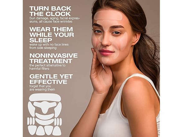 Dersie 2-pack Forehead Wrinkle Patches