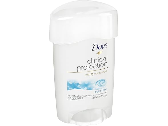 Dove Clinical Protection Deodorant Original 1.7oz