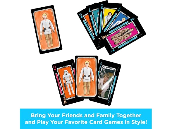 AQUARIUS Star Wars Luke Skywalker Premium Playing Cards