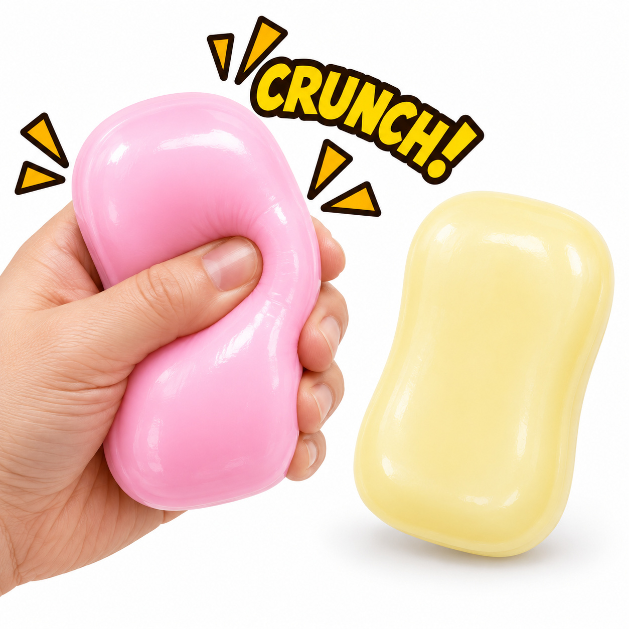 Soap Bar Crunch Squishy 2-Pk - Gallery 4